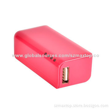 Hot Selling Piano Lacquer Power Bank with LED Light